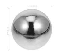 BCOATH 2pcs Stainless Steel Chinese Baoding Balls Hand Exerciser Massage Balls for Adults Stress Relief Hand Therapy for Memory and Muscle Relaxation