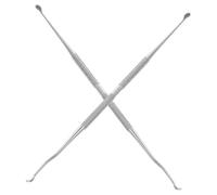 BCOATH 2pcs Stainless Steel Double-headed Bee Transfer Needles Beekeeping Tool with Non-slip Handle Practical Dual-use Bee Moving Needles for Home Beekeepers