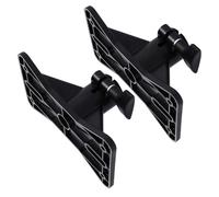 BCOATH 2pcs Studio Monitor Stand Tripod Speaker Bracket Stand Heavy Duty Plastic Tray Mounts for Party Scenes and Public Amenities