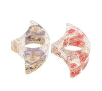 BCOATH 2pcs Thumb Book Page Holder Reading Holder 3.07x1.38x0.39in Resin Elegant Design Resists Deformation Prevents Page Damage for Travel and Office Use by Teachers and Students