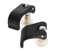 BCOATH 2pcs Universal Trekking Pole External Fastener Clip and Lock Nut Accessories for Hiking and Mountaineering Outdoor Walking Stick Replacement Parts