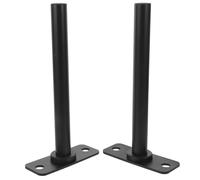 BCOATH 2pcs Wall Mounted Barbell Rack Heavy Duty Carbon Steel Plate Wall Holders for Home Gym Storage Space-saving Vertical Weight Plate Organizer with Easy Installation and Stable