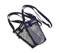 BCOATH 2pcs Water Bottle Sling Bag with Protective Mesh Strap Impact Resistant Crossbody Carrier for Outdoor Sports Travel and Office Use Gender Bottle Holder Black and Navy