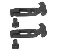 BCOATH 2pcs Waterproof Rubber T Handle Latch with Stainless Steel Material, Tight and Secure Sealing for Tool Cabinet and Engine Hood, Sturdy Flexible Hood Catch for Outdoor Use