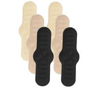 BCOATH 3 Pairs Self-Adhesive Heel Grips Pads for Shoes to Avoid Foot Made of Sponge and Polyester Comfortable Heel Cushions Inserts for Preventing Slippage