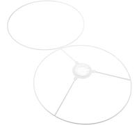 BCOATH 30cm Metal Lamp Fix Ring Lampshade Frame 1 Set for DIY Lampshade Making Supplies Floor Lamps and Chandeliers