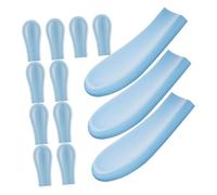 BCOATH 30pcs Blue Ear Wax Spoon Sleeves Replacement Covers Ear Cleaner Tool Accessories for Adults and Teens Wet and Dry Wax Removal Earwax Cleaning Tool Kit