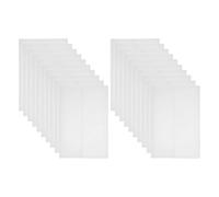 BCOATH 30pcs Translucent Vellum Invitation Covers for Wedding Cards Pre-Folded Blank Envelopes for Greeting Cards and Festive Occasions