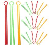 BCOATH 35pcs Lightweight Plastic Perm Rods Hair Rollers for Curling Hair Curlers Supplies with Sturdy Pp Material Time-saving Styling Tools for Short and Salon Use