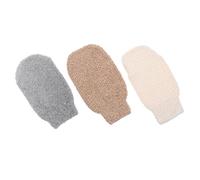 BCOATH 3pcs Beach Sand Remover Mitt Sand Off Gloves with Special Structure for Hands Cleaning Stylish Multi-Color Design for Outdoor Beach Use and Easy Maintenance Random Color