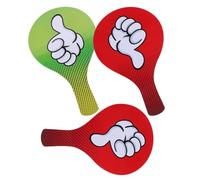 BCOATH 3pcs Classroom Thumbs up Thumbs down Paddles for Student Feedback, Classroom Participation and Voting Tools, Double-sided Student Supplies for Teacher Interaction