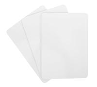 BCOATH 3pcs Double Sided Dry Erase Whiteboards, Portable PVC Writing and Drawing Boards with Comfortable Writing Experience, for ’s Outdoor and Classroom Use