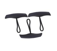 BCOATH 3pcs Kayak Pull Handles with Cord Quick Install Slip-resistant Grip Heavy-duty Replacement Boat Carry Handles for Kayak Canoe Yacht Outdoor Use