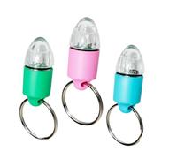 BCOATH 3pcs Luminous Pet Safety Neck Rings Night Outdoor Dog Light Pendant Glow Collar Accessories for Small Dogs Blue Green Pink