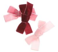 BCOATH 3pcs Pink Bowknot Hair Clips for Cute Cloth and Zinc Alloy Barrettes with Gentle Feel to Keep Hair in Place Exquisitely Designed Accessories for Everyday Use