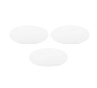 BCOATH 3pcs Round Acrylic Ceiling Lamp Shade Diffuser Panel for LED Lights, 6.5 Inch Diameter, Softens Harsh Light with Easy Installation, for Dining Areas and Bedrooms