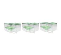 BCOATH 3pcs Self-guided Fish Breeding Tank Hatching Box Isolated Incubator for Fry Protects Young Fish and Eggs Aquariums Transparent Design for Easy Observation