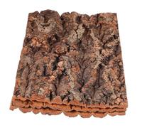 BCOATH 3pcs Tree Bark Climbing Plaything for Reptiles and Hamsters Cork Bark Terrarium Background Suitable for Enclosure Landscaping