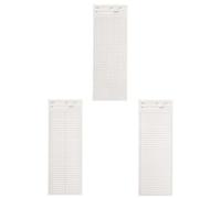 BCOATH 3pcs Writing Notepads Thickened Paper Pocket Notepads for Office Students Teachers Daily Schedule To-do List Planning Compact and Portable Long Schedule Handbook