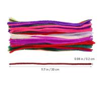 BCOATH 400 Pcs DIY Twisted Rods Pipe Cleaners Assorted 20 Colors Bendable Soft Fuzzy Sticks for Crafts and Home Decorations