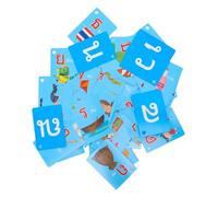 BCOATH 45Pcs Thai Language Flash Cards for Years Vocabulary Learning for Early Speech Therapy and Preschool Education Visual Teaching Materials