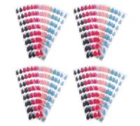 BCOATH 480pcs Water Droplet-shaped Self-adhesive Index Tabs Stickers, Writable Bookmark Labels for School, Office Filing and Textbook Organization Random Color