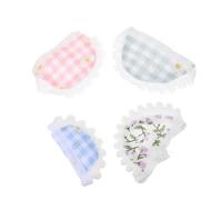 BCOATH 4PCS Adjustable Christmas Parrot Neck Scarves Small Pet Bibs Soft Breathable Holiday Bandanas for Guinea Pigs Hamsters and Small Animals Comfortable Festive Costume Accessories