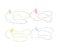 BCOATH 4pcs Adjustable Hamster Harness with Angel Wings Vest Style Leash for Small Pets Including Hamsters Squirrels Ferrets Comfortable Chest Straps for Outdoor Walking and Training