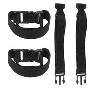 BCOATH 4pcs Adjustable Outdoor Climbing Bag Strap with Quick Release Buckle Elastic Shoulder Straps for Hiking Backpack and Comfortable Webbing Belt for Load Sharing