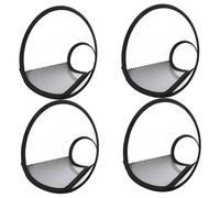 BCOATH 4pcs Adjustable Pet Collar Deep Protective Elizabethan Cone for Dogs and Cats Lightweight Neck Cone Preventing Biting and Licking Wounds Fit for Breeds