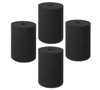 BCOATH 4pcs Cylindrical Sponge Inserts for Cup Turner, Tumbler Craft Foam Holders 120x90x19mm Vacuum Packed, Sturdy Foam Pads for Water Bottle and Cup Turner Accessories