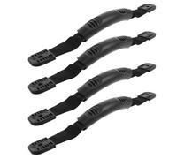 BCOATH 4Pcs Kayak Carry Handles with Screws, Plastic Marine Grab Handles Replacement for Inflatable Boats and Canoes, Side Mount Boat Carrying Accessories for Kayak Suitcase