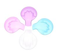 BCOATH 4pcs Nail Soaking Bowls for Manicure and Pedicure Random Color Nail Removal Bowls for Gel Polish Removal Manicure Supplies Tool for Salon and Home Use Random Color