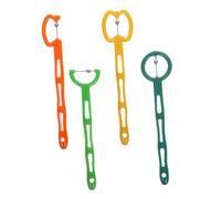 BCOATH 4pcs Oral Muscle Trainer Tongue Muscle Exerciser Kids Speech Therapy Materials Oral Motor Therapy Tool for Jaw Tongue Training Spoon Lateralization Cleaning Lifting