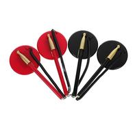 BCOATH 4pcs Pen Stand Signing Pen Set with Stable round Base Black and Red Ink for Conference Office Desk Wedding Guest Book and Meeting Sign-in