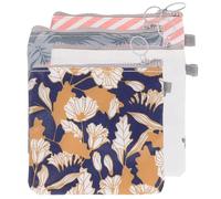 BCOATH 4pcs Sanitary Napkin Pouch Set for Women and Girls, Tear Resistant Polyester Material, Portable Nursing Pad Holder for Travelling and Outdoor Use Random Style