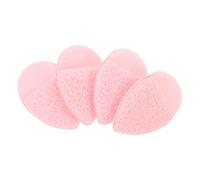 BCOATH 4pcs Soft Facial Cleansing Sponges Comfortable Exfoliating Face Scrubber Gloves for Makeup Removal Gentle Skin Face Washing Tools