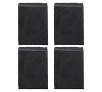 BCOATH 4pcs Viola Bow Grip Sleeve for Comfortable Playing and Grip Enhancement Made of Sturdy Pu Material Easy Installation Musical Instrument Accessories in Classic Black