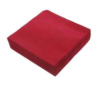 BCOATH 50 Pcs Dark Red Disposable Paper Napkins for Weddings and Parties Thick Natural Wood Pulp Dinner Napkins with Enhanced Absorbency and Flexibility Multipurpose Holiday and Halloween