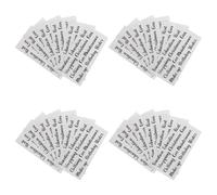 BCOATH 50pcs Budget Journal Stickers Money Saving Tracker Sticker Wallet Binder Labels Black PVC Self Adhesive Quick Repositioning Unique Letter Design Stylish Labels for Budget Planner