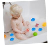 BCOATH 50pcs Macaron Ocean Ball Pit Balls Soft Play for Pool Playhouse Bath Lightweight Non-toxic for Developing Hand Coordination and Strength