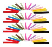 BCOATH 50pcs Polymer Clay Nail Art Canes Sticks with Love Heart Style for DIY Nail Decoration, Assorted Beautiful Patterns, Suitable for Home Use and Dating