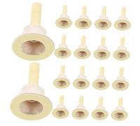 BCOATH 50pcs Thickened Moxa Sticks Set with Base for Moxibustion Therapy Natural Loose Pillars for Salon Massage DIY Flexible Use Professional Relief Accessory