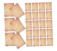 BCOATH 50pcs Vintage Antique Decorative Printer Paper Double-Sided Smooth Writing for Invitations Craft Projects Certificates Diplomas Home Office School Use