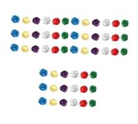 BCOATH 54pcs Cat Tinsel Glitter for Indoor Cat Teaser Toys for and Entertainment Reducing Boredom and Separation