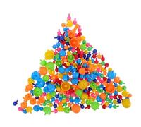BCOATH 592PCS Mushroom Nails Pegboard for DIY Handcraft Puzzle Educational Peg Puzzle Game Enhances Cognitive Motor Skills Creative Learning for Preschool Boys