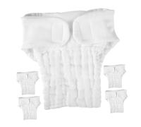 BCOATH 5pcs Boy Girl Diapers Pura Little Babybum Reusable Nappy Insert Swim Diaper Quick Dry Comfortable Versatile Use
