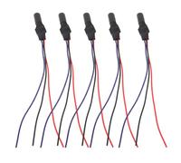 BCOATH 5pcs Car Backup Camera Auto Rectifier Filter with Capacitor Signal Cable for Stable Power Output and High-definition Imaging, Suitable for Parking and Car Modification, Alloy