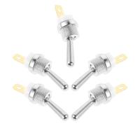 BCOATH 5pcs Chainsaw Kill Switch Metal Ignition Toggle Off Switch for Gasoline Saws Power Tool Replacement Parts with Rapid Safety Shutdown Fit for Logging and Outdoor Use