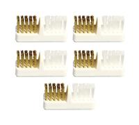 BCOATH 5pcs Copper Wire Nail Drill Brush for Deep Cleaning and Extending Life of Nail Polishing Heads Suitable for Root Canal Files Can Be Placed on Table